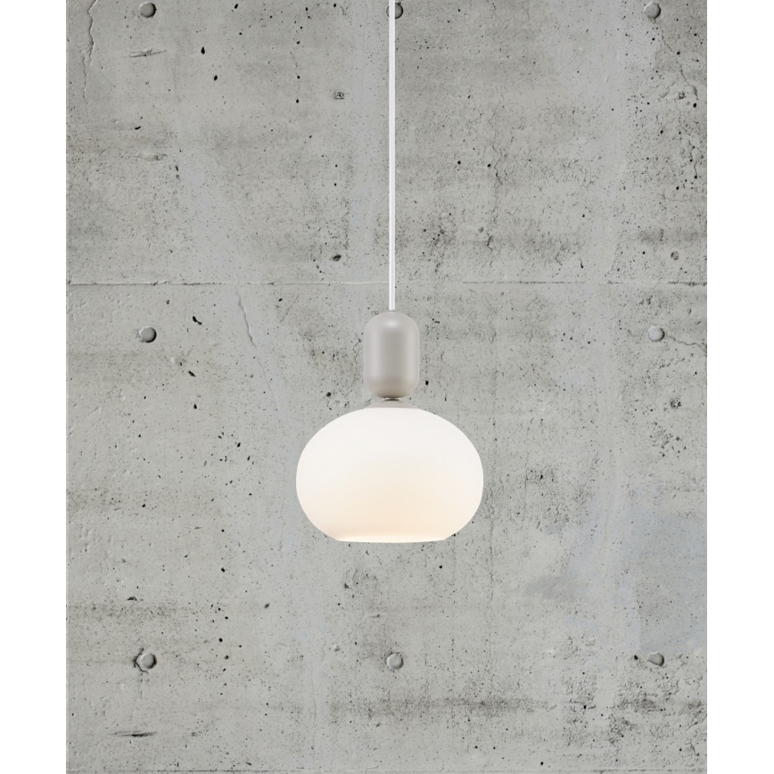 Nordlux - Chandelier on a string NOTTI 1xE27/40W/230V grey