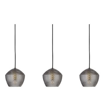 Nordlux - Chandelier on a string ORBIFORM 3xE14/25W/230V black/grey