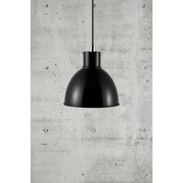 Nordlux - Chandelier on a string POP 1xE27/40W/230V black/chrome