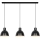 Nordlux - Chandelier on a string POP 3xE27/40W/230V black/gold