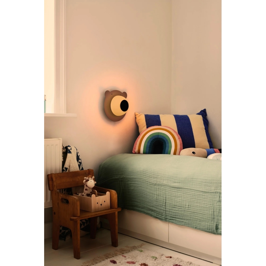 Nordlux - Children's wall light BRUNA BEAR 1xE14/25W/230V bear