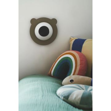 Nordlux - Children's wall light BRUNA BEAR 1xE14/25W/230V bear