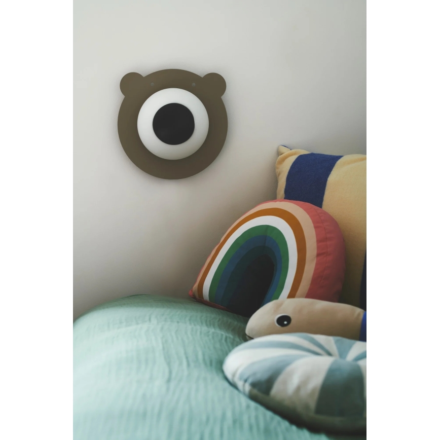 Nordlux - Children's wall light BRUNA BEAR 1xE14/25W/230V bear