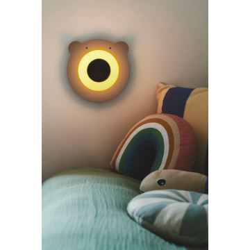 Nordlux - Children's wall light BRUNA BEAR 1xE14/25W/230V bear