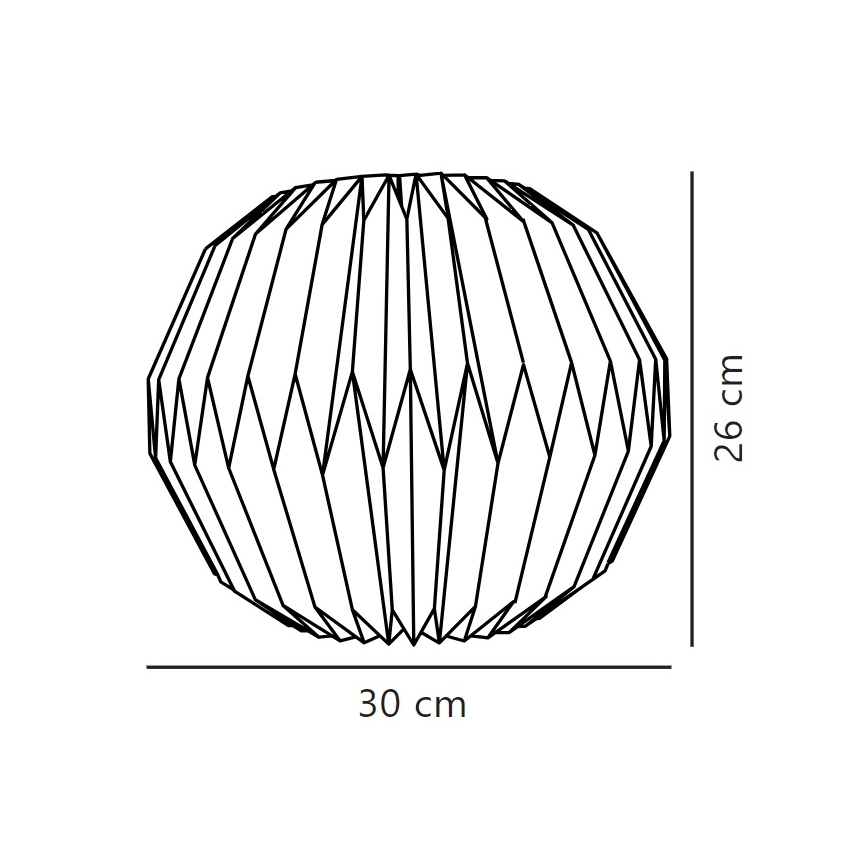 Nordlux - Lampshade BELLOY E27 d. 30 cm