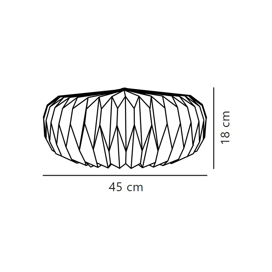 Nordlux - Lampshade BELLOY E27 d. 45 cm