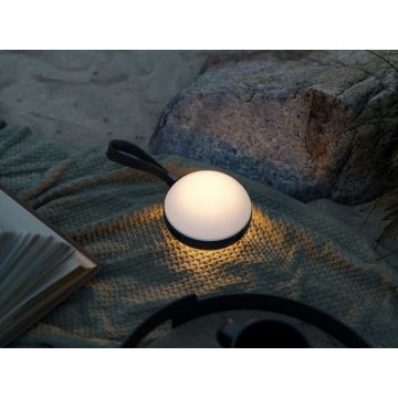 Nordlux - LED Dimmable outdoor portable light BRING TO-GO LED/1W/3,7V IP54 black