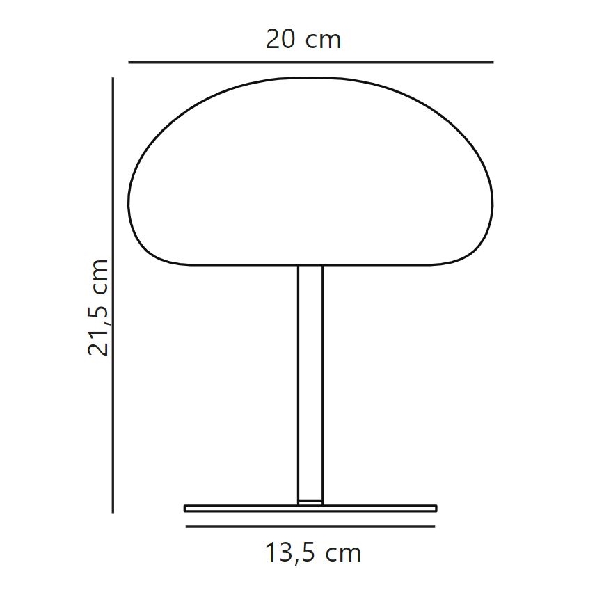 Nordlux - LED Dimmable outdoor table lamp SPONGE LED/4,8W/3,7V IP65