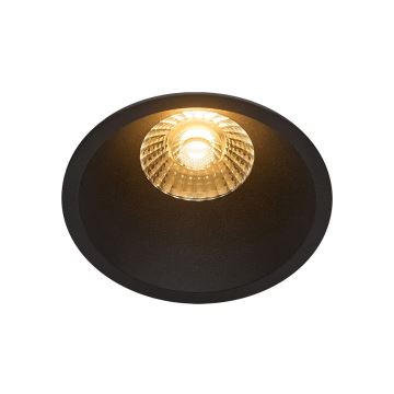 Nordlux - LED Dimmable bathroom recessed light ALBRIC LED/8W/230V IP44 black