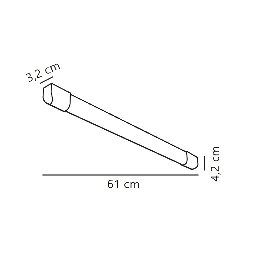 Nordlux - LED Fluorescent light ARLINGTON LED/10W/230V 61 cm