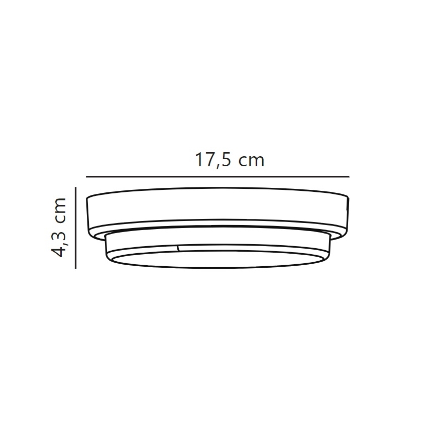 Nordlux - LED Outdoor wall light CUBA LED/6,5W/230V IP54 d. 17,5 cm white