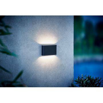 Nordlux - LED Outdoor wall light KINVER LED/8,5W/230V IP54 black