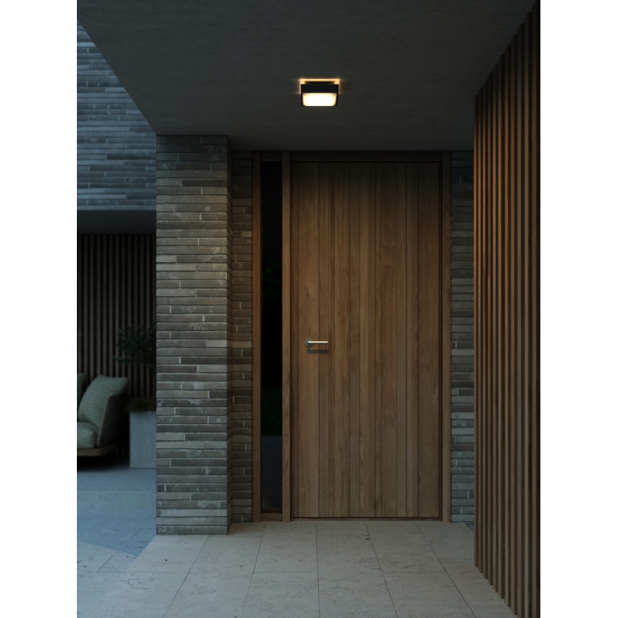 Nordlux - LED Outdoor wall light OLIVER LED/9W/230V IP54 17,5x17,5 cm