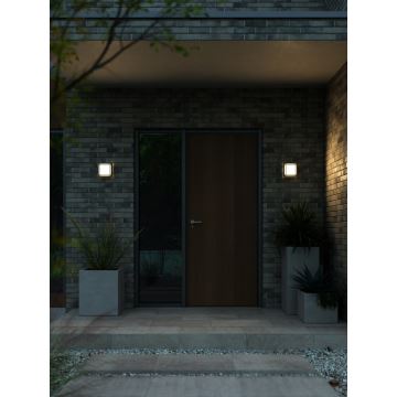 Nordlux - LED Outdoor wall light OLIVER LED/9W/230V IP54 17,5x17,5 cm