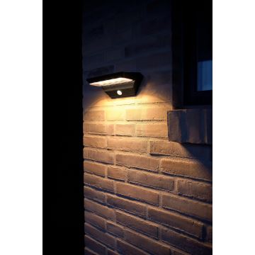 Nordlux - LED Solar wall light with sensor AGENA LED/5W/3,7V IP44