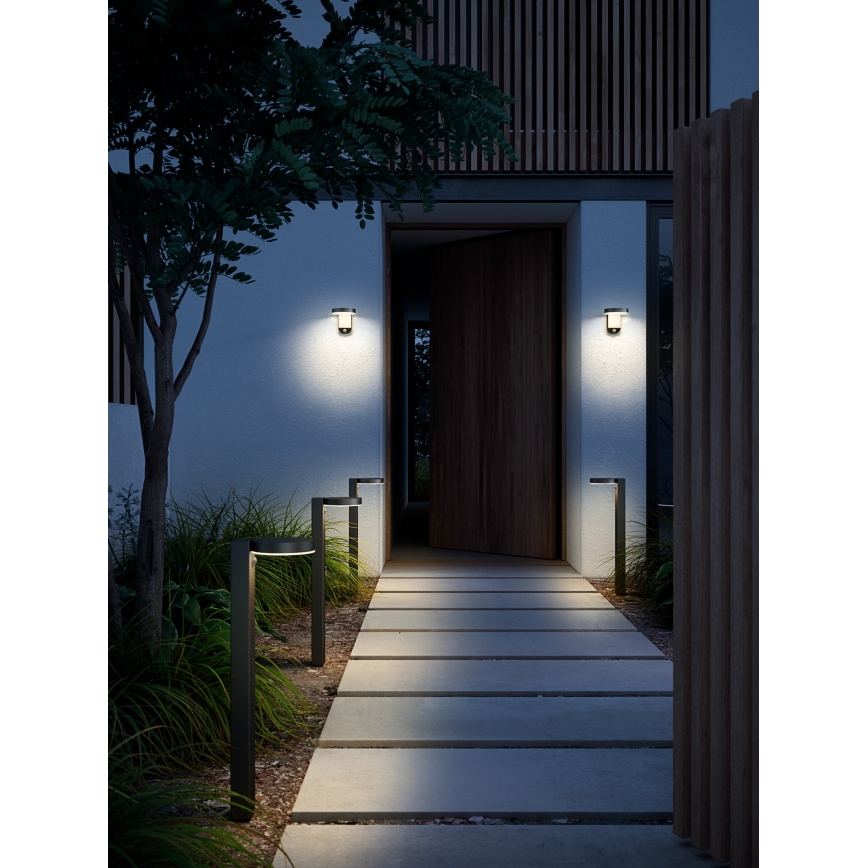 Nordlux - LED Solar wall light with sensor RICA LED/5W/3,7V IP44 round