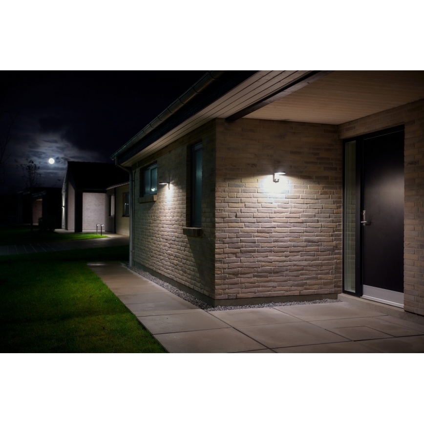 Nordlux - LED Solar wall light with sensor RICA LED/5W/3,7V IP44 round