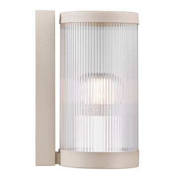 Nordlux - Outdoor wall light COUPAR 1xE27/25W/230V IP54 beige