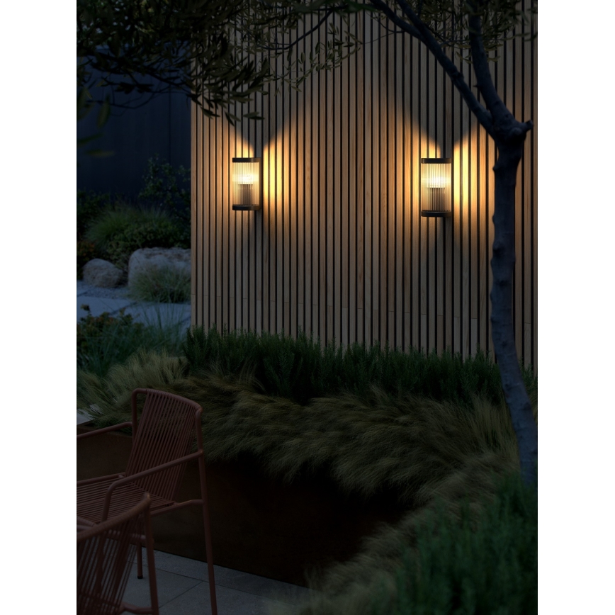 Nordlux - Outdoor wall light COUPAR 1xE27/25W/230V IP54 black