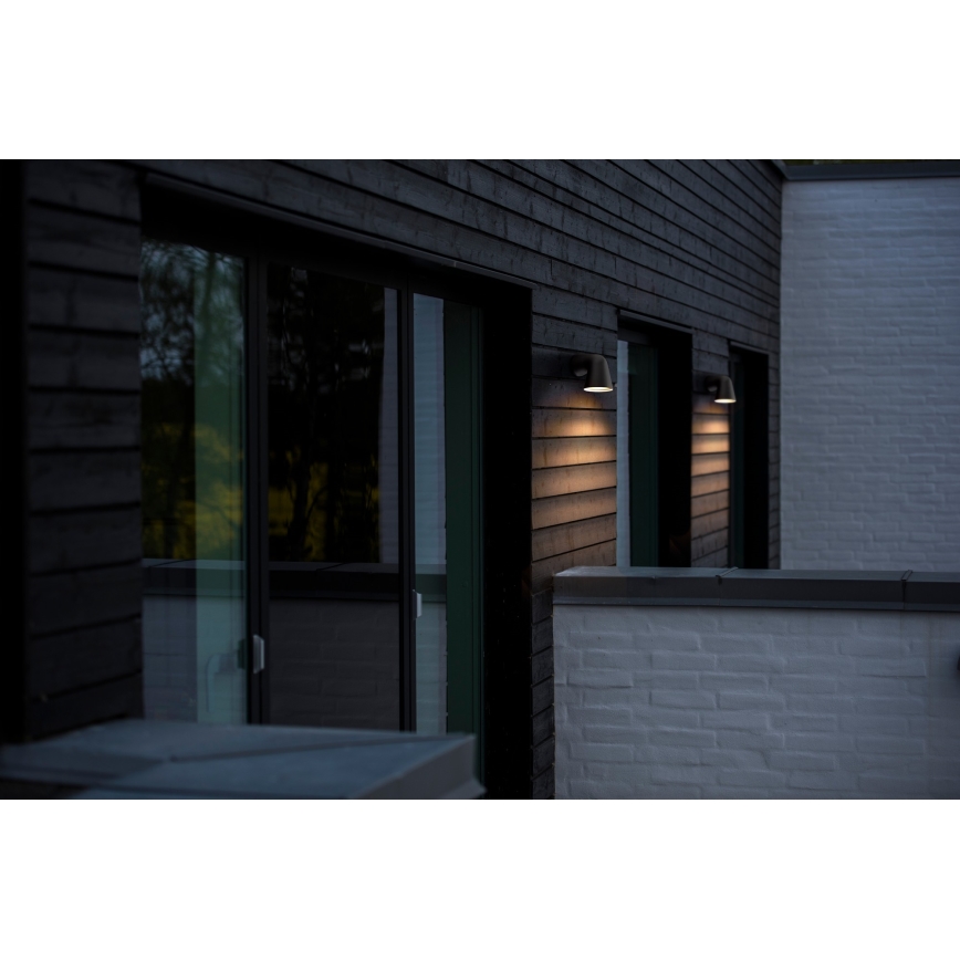 Nordlux - Outdoor wall light FRONT 1xGU10/28W/230V IP44 black