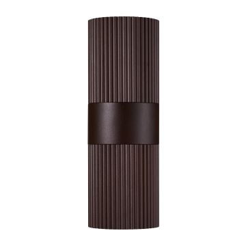 Nordlux - Outdoor wall light KYKLOP 2xGU10/25W/230V IP54 brown