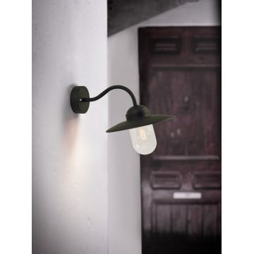 Nordlux - Outdoor wall light LUXEMBOURG 1xE27/60W/230V IP54 black