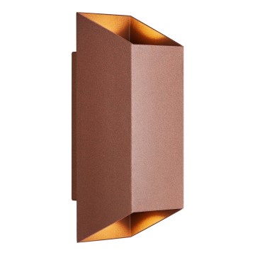 Nordlux - Outdoor wall light NICO 2xGU10/25W/230V IP54 brown