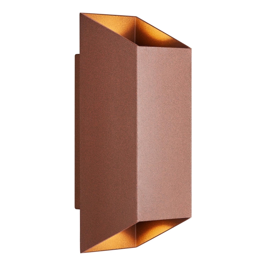 Nordlux - Outdoor wall light NICO 2xGU10/25W/230V IP54 brown