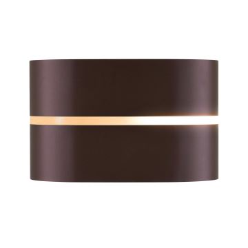 Nordlux - Outdoor wall light SIBELIS 1xE27/10W/230V IP44 brown