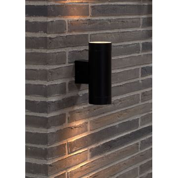 Nordlux - Outdoor wall light TIN 2xGU10/35W/230V IP54 black