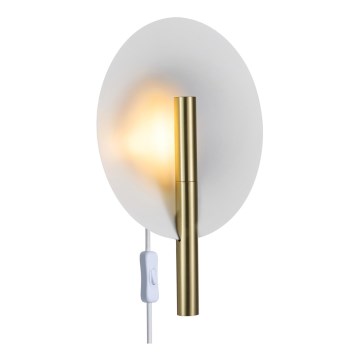 Nordlux - Wall light FURIKO 1xG9/25W/230V brass