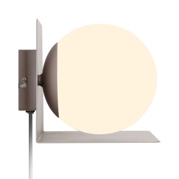 Nordlux - Wall light with a shelf LILIBETH 1xE14/25W/230V brown