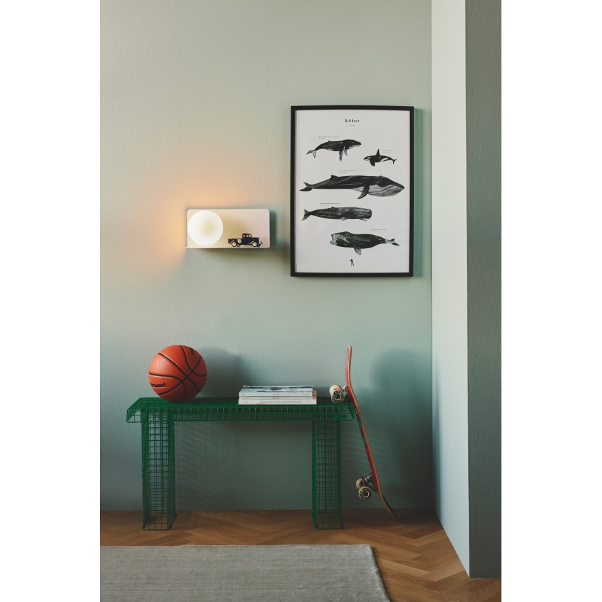 Nordlux - Wall light with a shelf LILIBETH 1xE14/25W/230V white