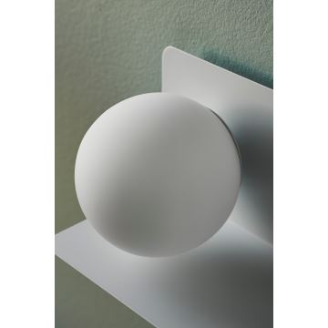 Nordlux - Wall light with a shelf LILIBETH 1xE14/25W/230V white