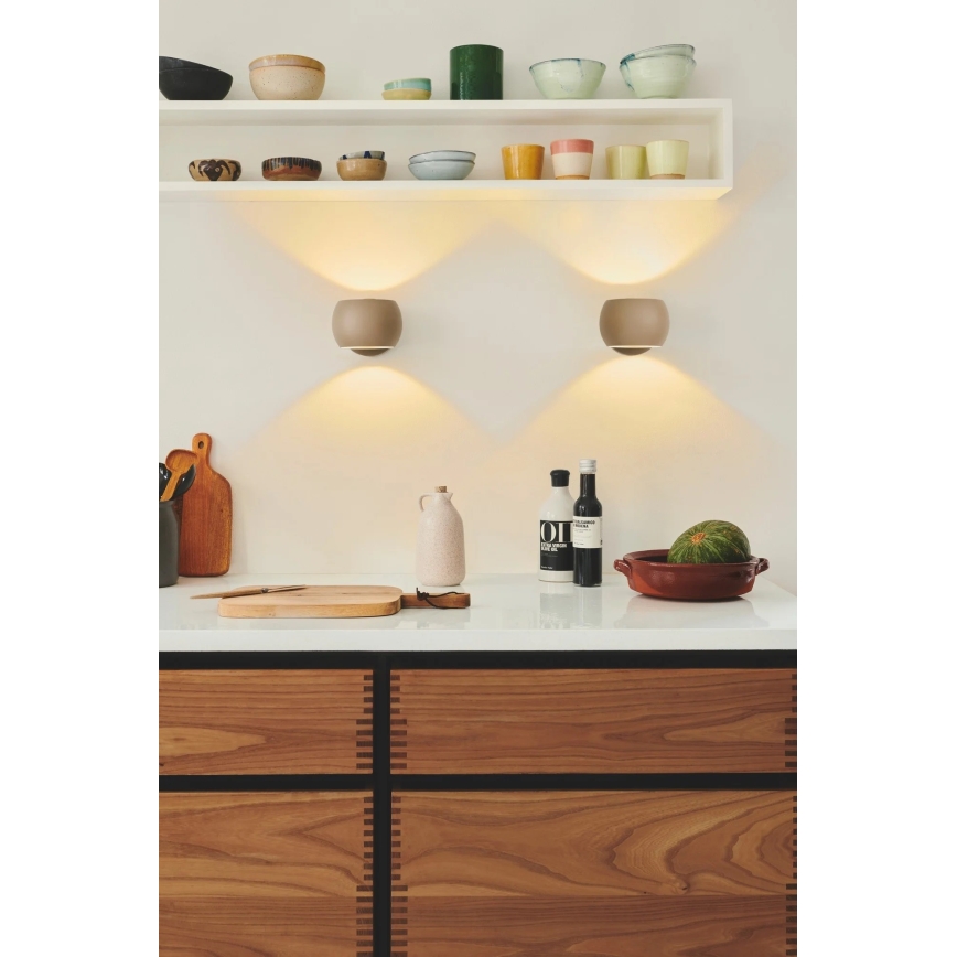 Nordlux - Wall spotlight BELIR 1xG9/5W/230V beige