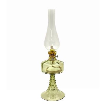 Oil lamp PETRA 42 cm forest green