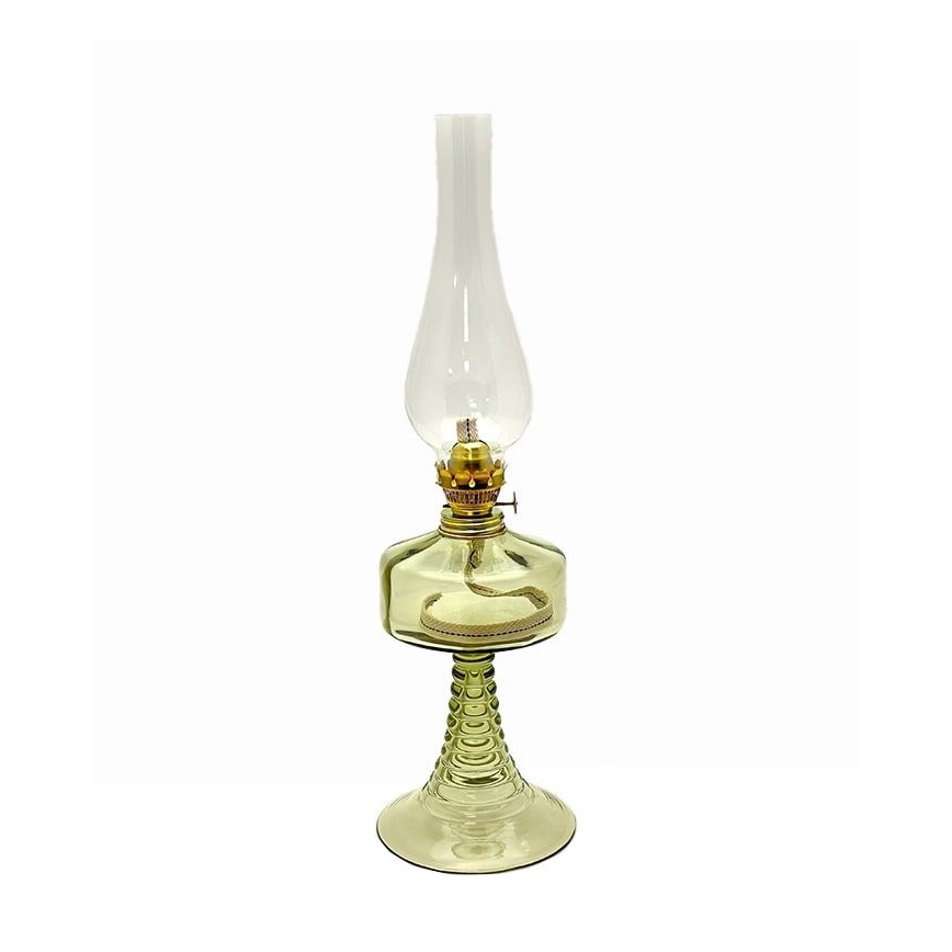 Oil lamp PETRA 42 cm forest green