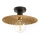 ONLI - Ceiling light GOLDEN 1xE27/22W/230V d. 28 cm gold/black