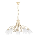 ONLI - Chandelier on a chain DOPPIO GIRO 5xE14/6W/230V gold