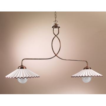 ONLI - Chandelier on a chain ROSINA 2xE27/22W/230V bronze