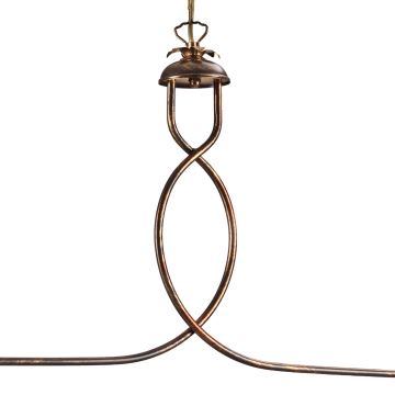 ONLI - Chandelier on a chain ROSINA 2xE27/22W/230V bronze