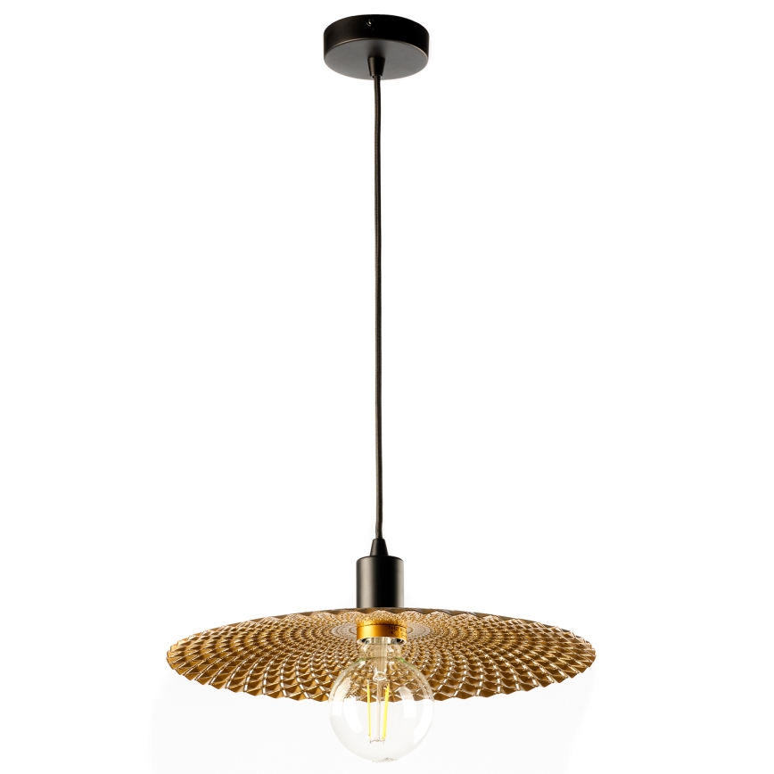 ONLI - Chandelier on a string GOLDEN 1xE27/22W/230V gold/black