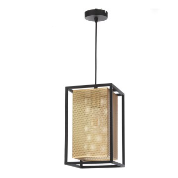 ONLI - Chandelier on a string MALIK 1xE27/22W/230V gold/black