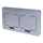 Outdoor built-in floor double socket IP55 angular