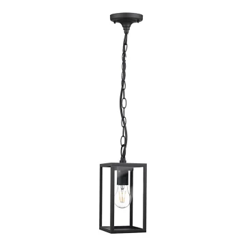 Outdoor chandelier MALMO 1xE27/15W/230V black