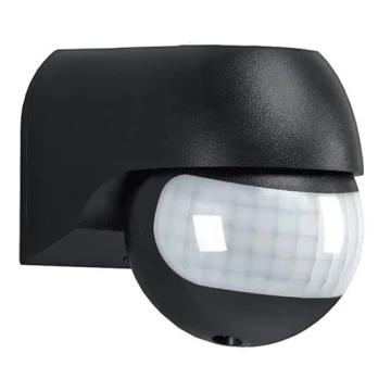 Outdoor motion sensor PIR black IP44