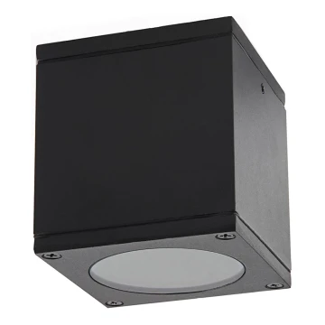 Outdoor spotlight 1xGU10/35W/230V IP54 angular black