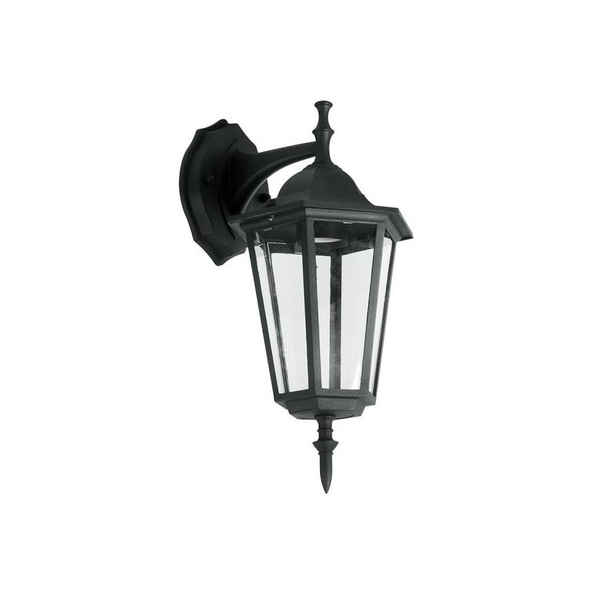 Outdoor wall lamp 1xE27/40W/230V IP44 black