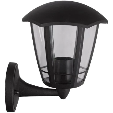 Outdoor wall lamp 1xE27/42W/230V IP44 black