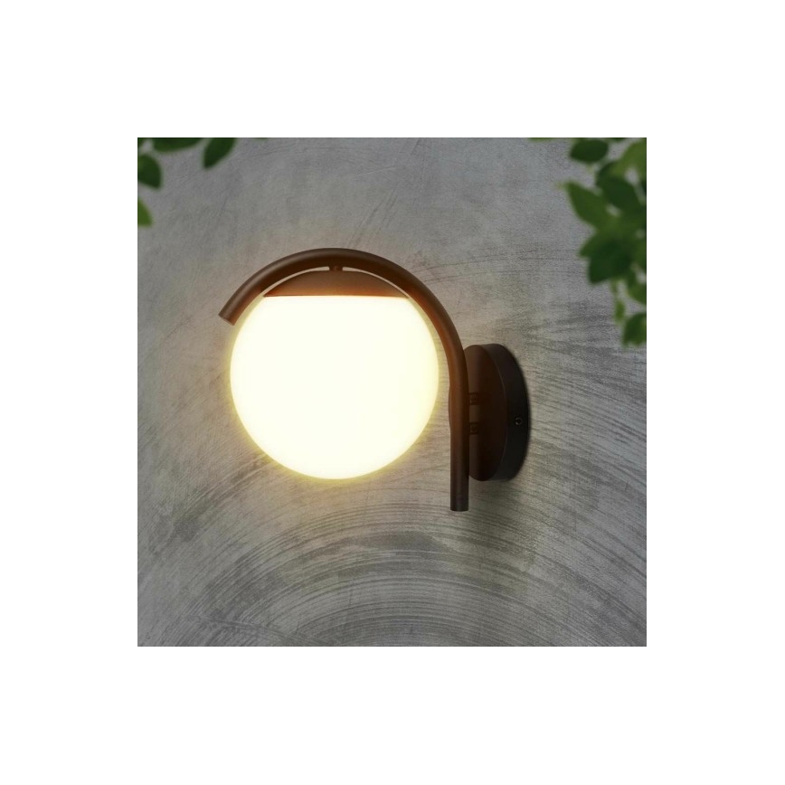 Outdoor wall lamp 1xE27/60W/230V IP44 black